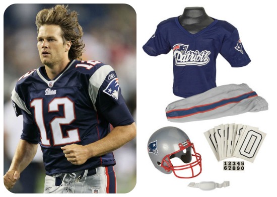 Kids NFL Patriots Uniform Costume