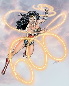 Wonder Woman with lasso