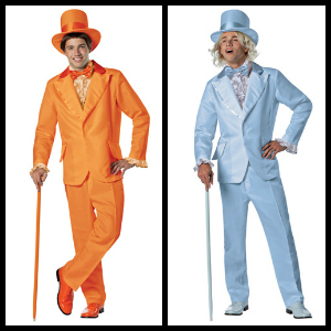 costume tuxedo lloyd harry 90s unique dumb dumber halloweencostumes collage orange