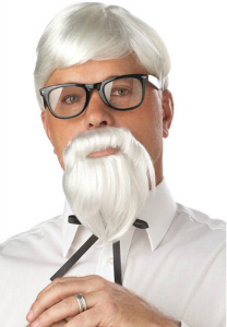 Colonel wig and beard