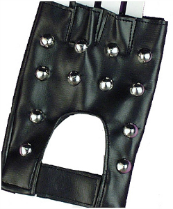 Studded gloves