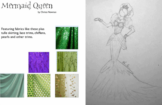 Mermaid Queen by Christa Newman