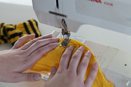 Sewing the yoo jae suk scarf