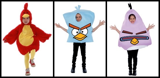 angry birds costumes