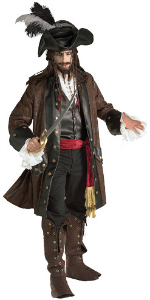 authentic carribean pirate
