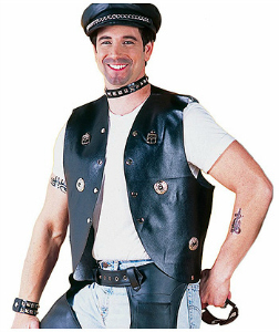 leather vest
