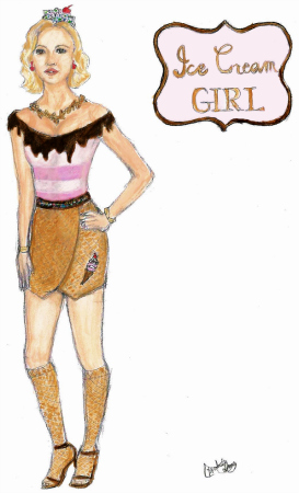 Icecream Girl by Sarah Gray