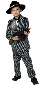kids gangster costume