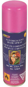 Pink hair spray