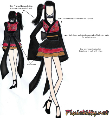 WaLolita Kimono by Jamie Herron of PixieKitty