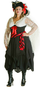 plus size sexy pirate