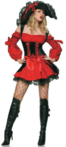 Sexy vixen pirate