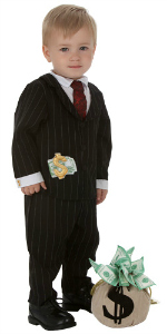 toddler gangster costume
