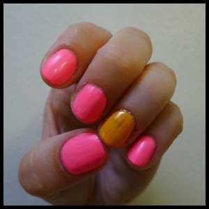 step one sexy party monster nail art