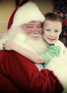 Santa clause at Hope House