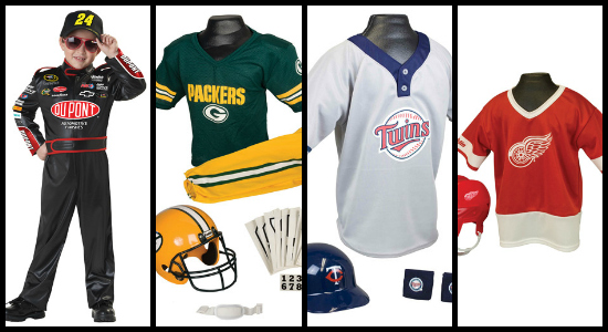 kids sports costumes