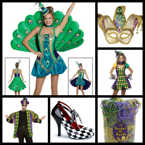 mardi gras costumes and accessories