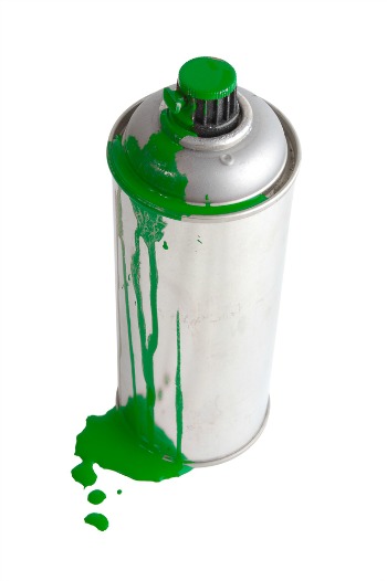 Green Spray Paint