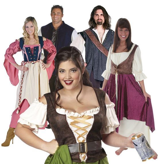 Renaissance Faire Tavern Group Costume