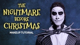 The Nightmare Before Christmas Makeup Tutorial - HalloweenCostumes.com Blog