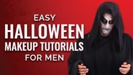 Easy Halloween Makeup Tutorials for Men - HalloweenCostumes.com Blog