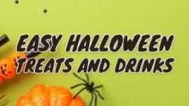 Halloween Drinks and Food