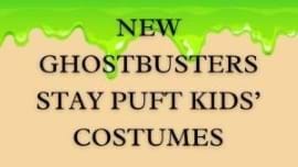 New Ghostbusters Stay Puft Kids Costumes