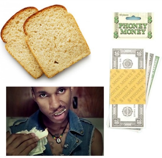 DIY Money Sandwich Miley Cyrus Video