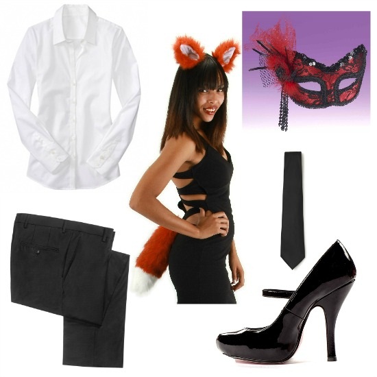 DIY Fox Say Costume for her
