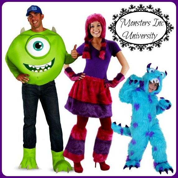 Monsters Inc U Group Costume