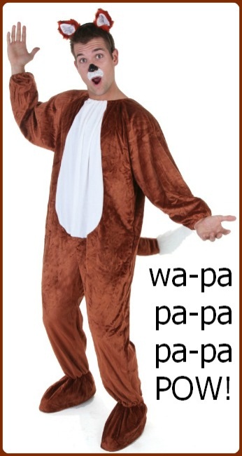 Official What does the fox say costume