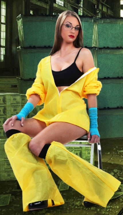 female walter white costume