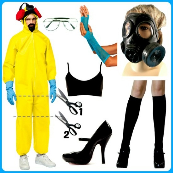 walter white and jesse pinkman costume