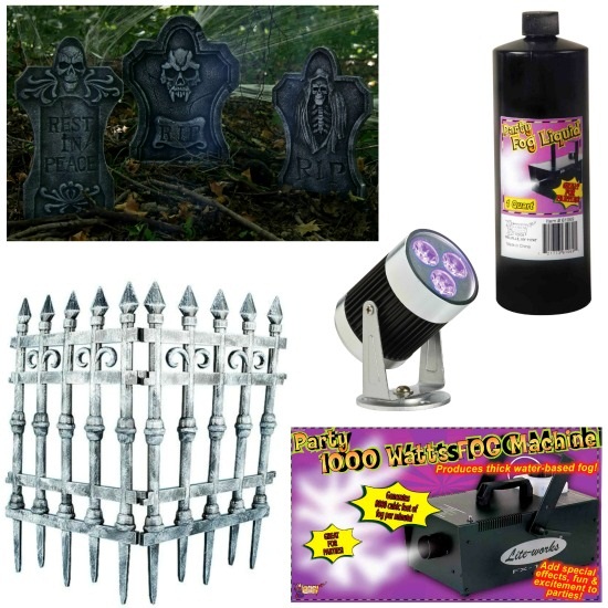 Products Used to Set a Spooky Scene