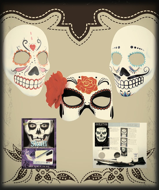 Day of the Dead Mask Accessories
