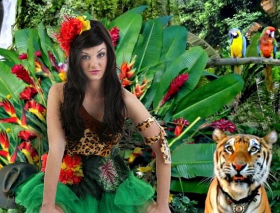 DIY Katy Perry Roar Costume