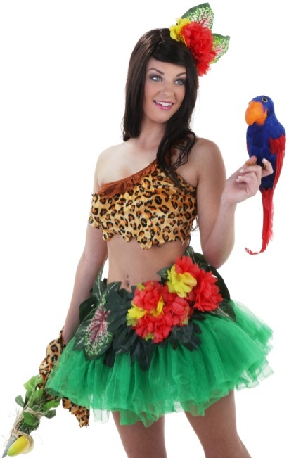 Katy Perry Roar Costume with Parrot