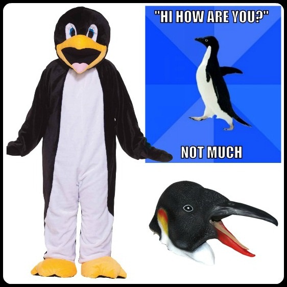 Awkward Penguin Costume