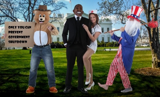 Government Shutdown Group Costume