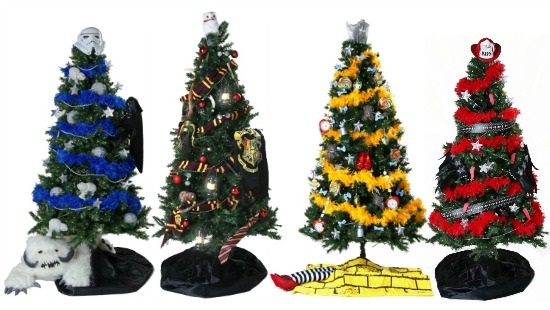 4 Geeky Christmas Trees