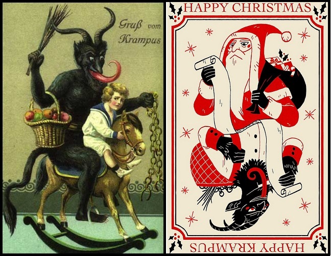 Krampus Collage