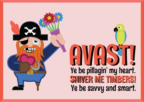 Pirate Valentine