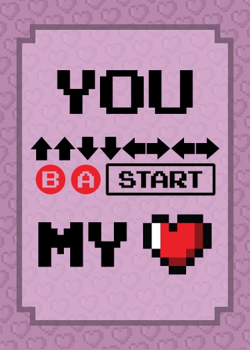 Konami Code Valentine