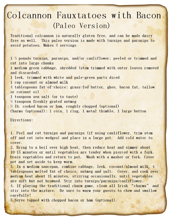 Irish Colcannon Fauxtatoes Recipe