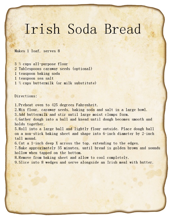 Irish Soda Bread Recipe