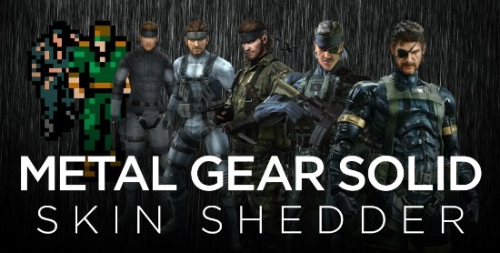 Metal Gear Solid: Skin Shedder [Infographic] - HalloweenCostumes.com Blog