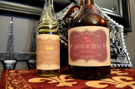 Game of Thrones wine label printables