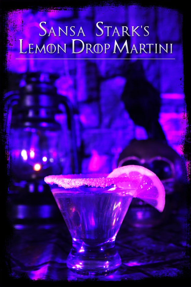 Sansa Stark's Lemon Drop Martini