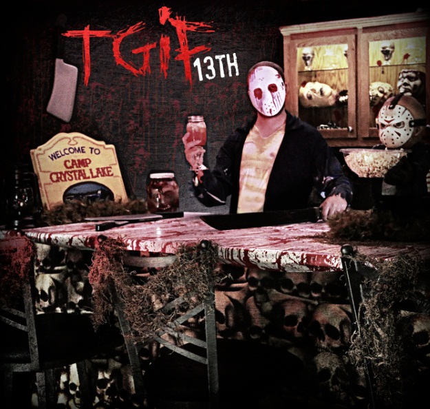 Have a Killer Birthday Banner for Friday the 13th Birthday Party Halloween  Horror Themed Birthday Party Decorations