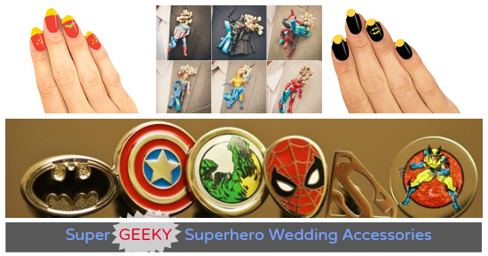 Superhero Wedding Accessories